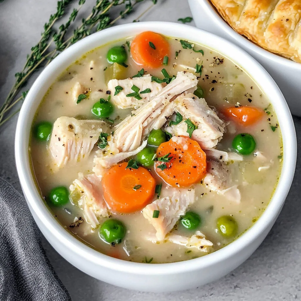 Turkey Pot Pie Soup