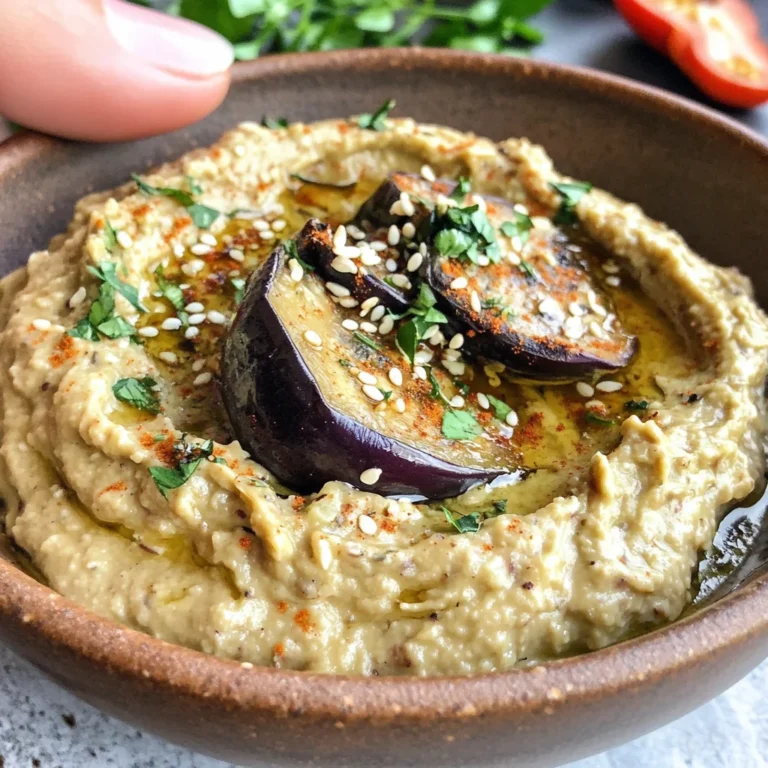 Vegan Baba Ganoush Lebanese Recipe