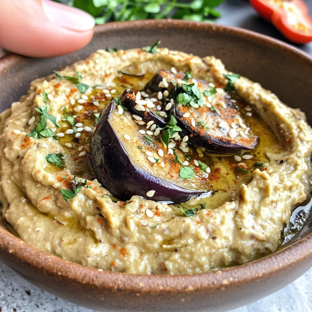 Vegan Baba Ganoush Lebanese Recipe