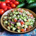 crisp cucumber salsa